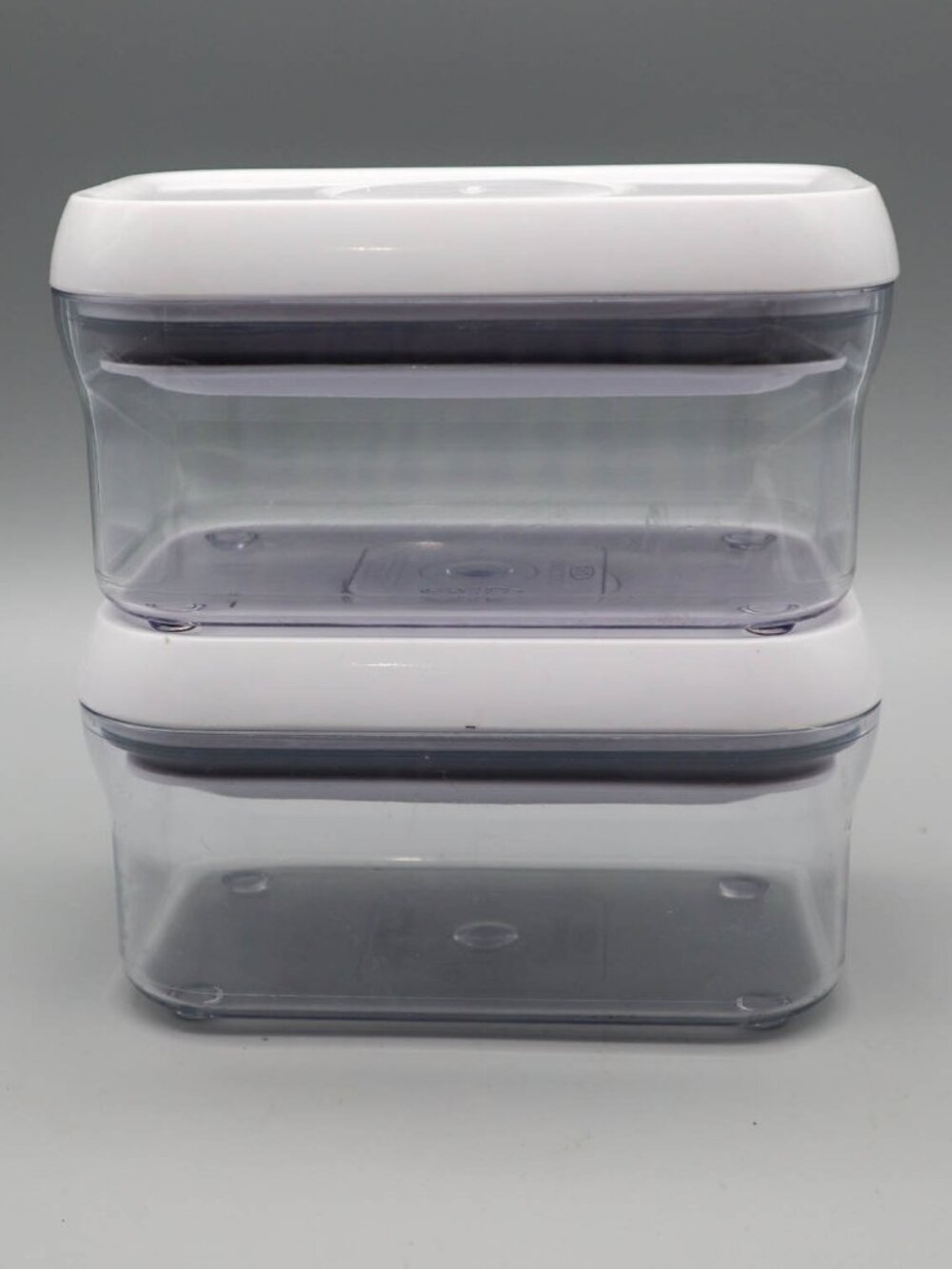 OXO POP Air Tight Food Storage Containers 0.5QT Rectangle Small Lot of 2